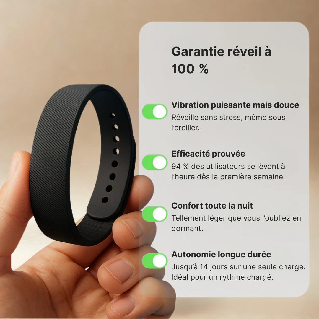 Bracelet Réveil Helywave