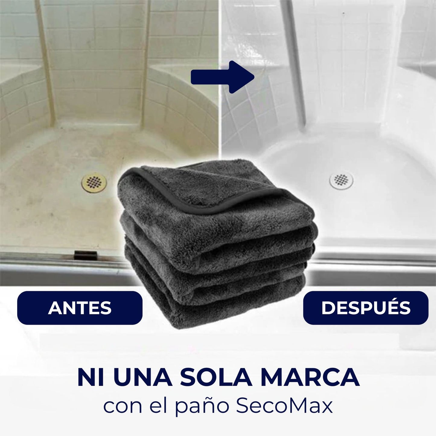 SecoMax – Paño ultraabsorbente y antihuellas