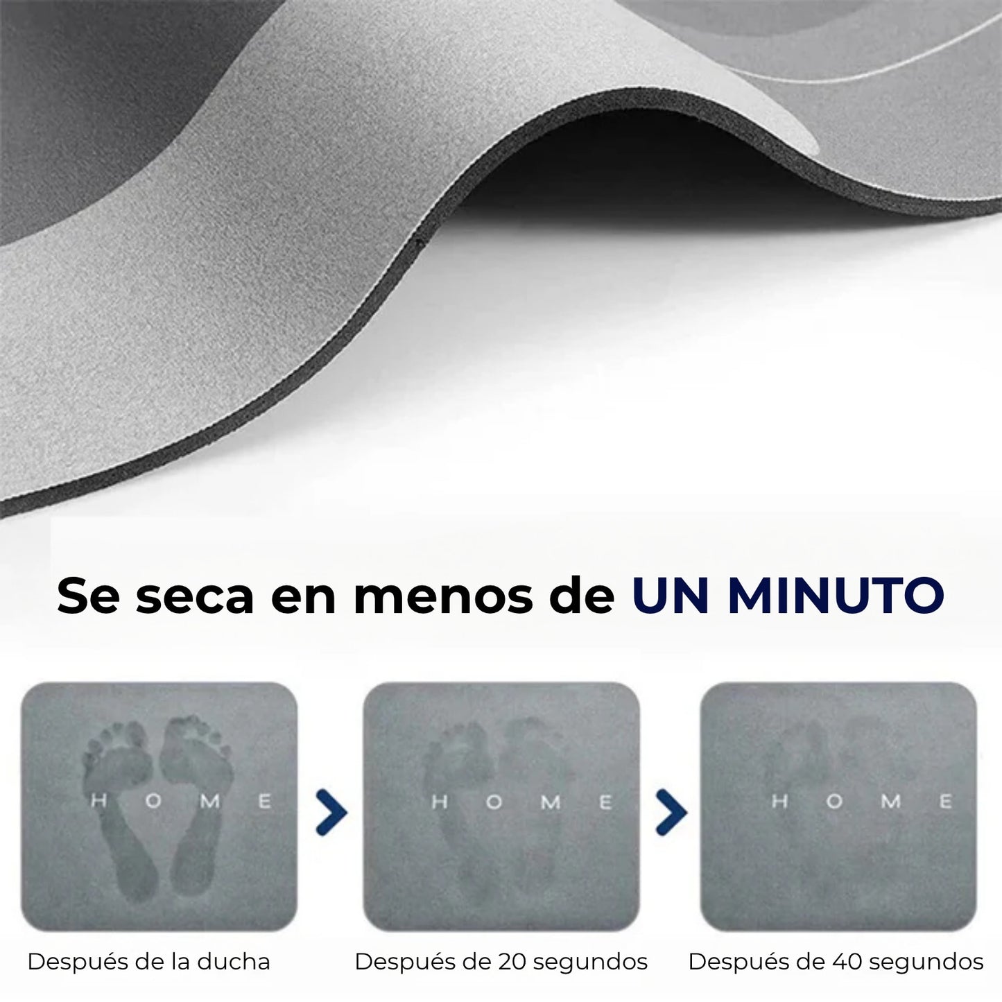 Secamat – Alfombra antideslizante ultraabsorbente