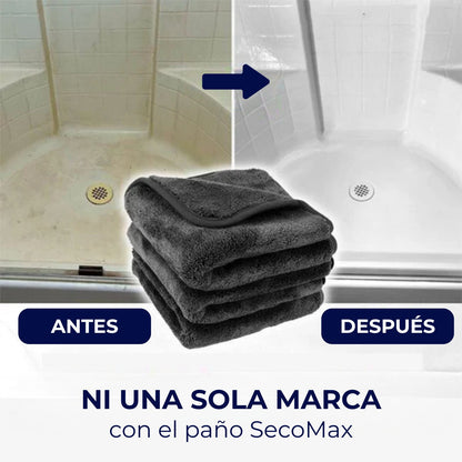 SecoMax – Paño ultraabsorbente y antihuellas