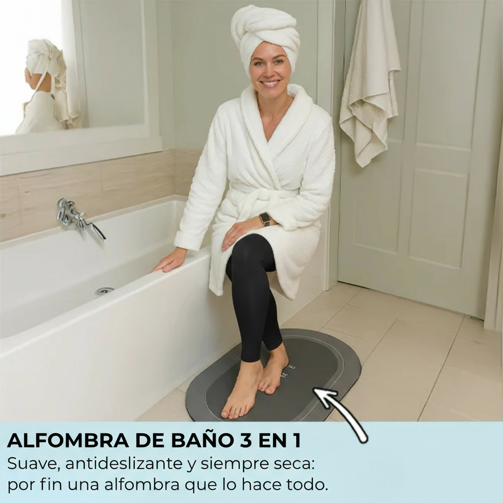 Secamat – Alfombra antideslizante ultraabsorbente